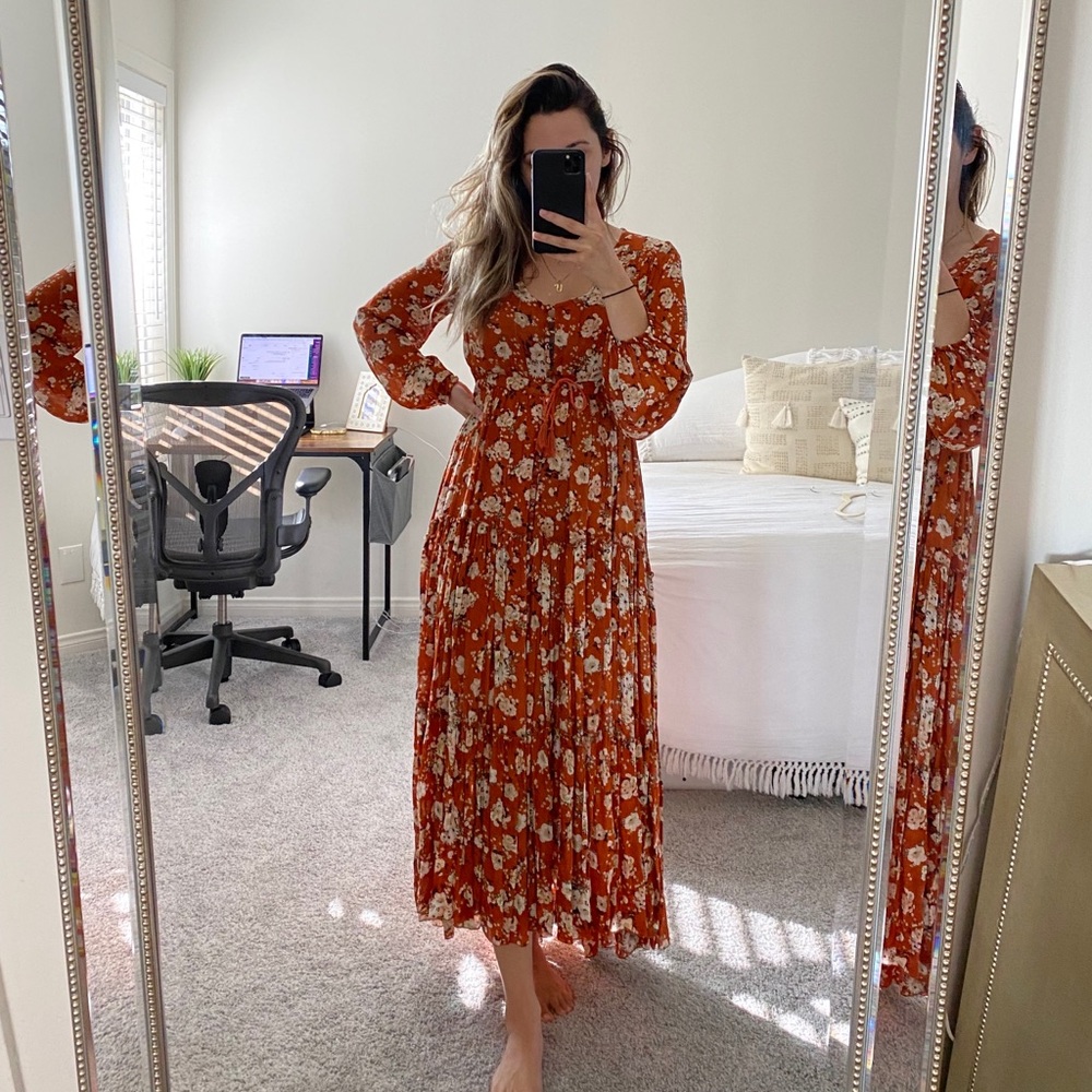 🍁Spell Gypsy Dancer Maple gown🍁